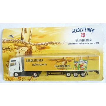 Hümmer Ciężarówka Man z naczepą Gerolsteiner 