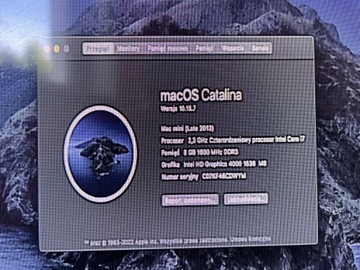 Apple Mac mini 2012 a1347 i7 2.3 GHz