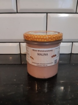 Miód Malina Nektarowy 400g 