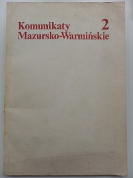 KOMUNIKATY MAZURSKO-WARMIŃSKIE NR 2 (196) 1992