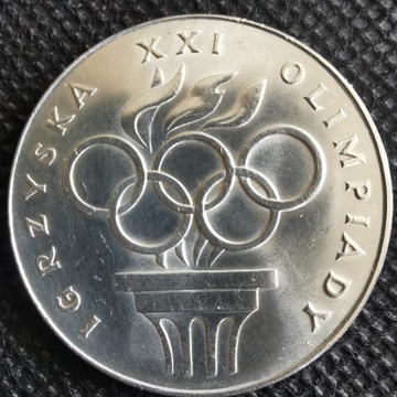200 zł 1976 XXI Olimpiada Montreal  Srebro