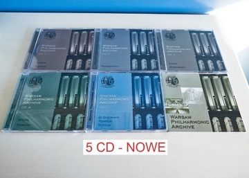 Warsaw Philharmonic Archive – 5 CD – NOWE