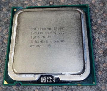 Intel Core2Duo E7600 socket 775