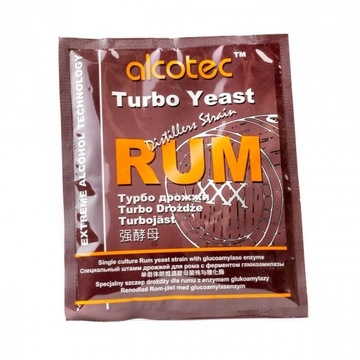 Drożdże dla rumu Alcotec Rum + glukoamylaza  