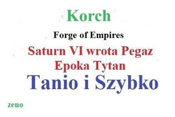 Forge of Empires Tytan  Pegaz Korch