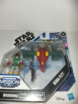 FIGURKA BOBA FETT STAR WARS MISSION FLEET E9600