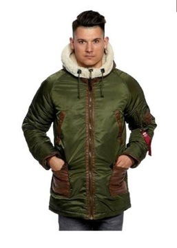 Kurtka Alpha Industries N3-B3 zielona S (damska M)