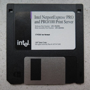 Intel NetportExpress PRO and PRO/100 Print Server