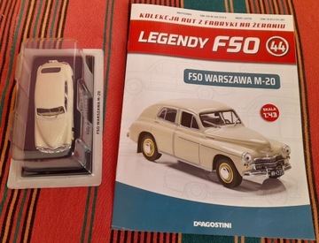 Legendy FSO Nr 44 FSO Warszawa M-20 Ziębice