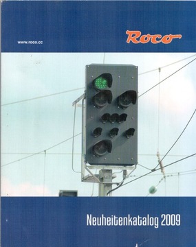 Katalog modeli kolejowych firmy ROCO 2009