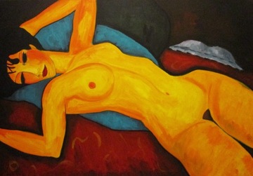 Akt, Amedeo Modigliani, 100x70