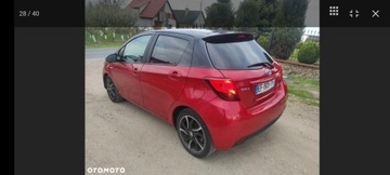 Toyota yaris hybryda uszkodzona