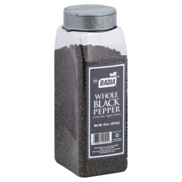 Pieprz cały czarny Badia Black Pepper 453g z Usa