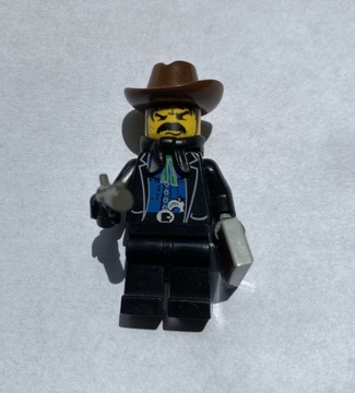 Lego minifigurka western bandyta 1 ww007