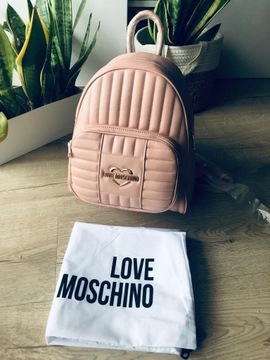 Nowy oryginalny plecak Love Moschino 