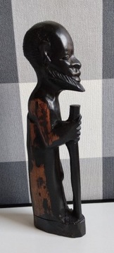 Figurka Rzeźba drewniana heban Mężczyzna 