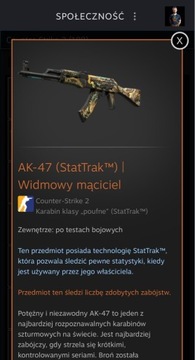 AK-47 (StatTrak) | Widmowy mąciciel skin cs2