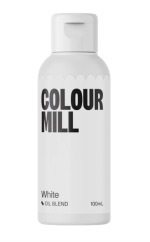 Colourmill white 100ml biały do mas tłustych