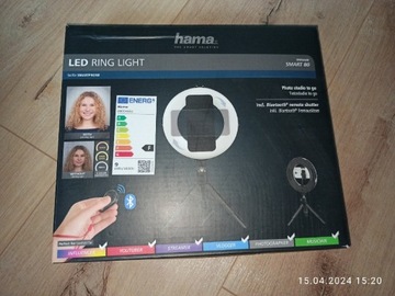 Lampa pierścieniowa LED