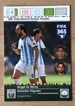 Panini fifa 365 2016 international double trouble