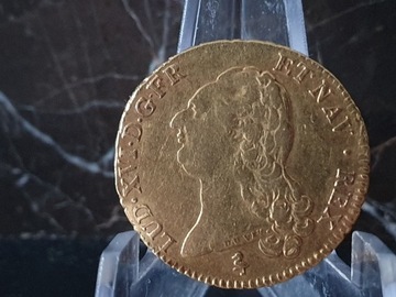Podwójny 2 Louis  d'Or  1786 r  złota moneta
