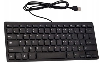 Mini klawiatura USB przewodowa 