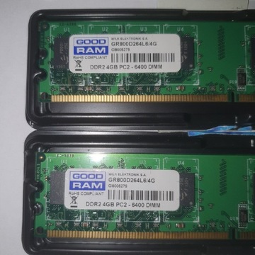 Pamięć ram DDR 2 Goodram 4gbx1