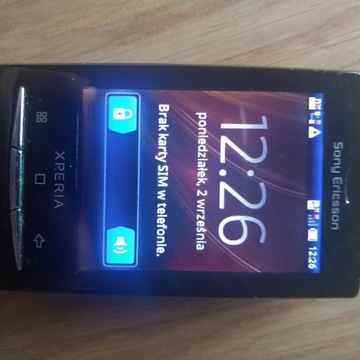 Sony Ericsson Xperia X10 Mini czarny