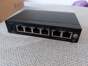 Switch POE ipox 4xPOE + 2X LAN