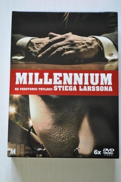 Millennium na podstawie Stiega Larssona 6 DVD PL
