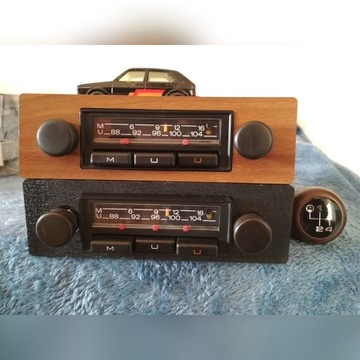 vw golf 1 radio klasyka polo youngtimer brąz