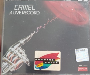 2 cd Camel-A Live Record(grube pudełko).