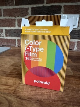 Wkład do Polaroid Color film I-Type Round Frame