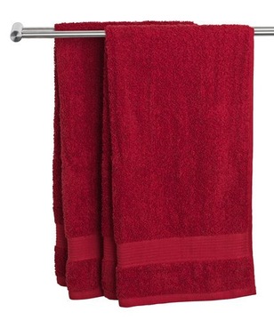 Ręcznik KARLSTAD 500g/m² czerwony 70x140