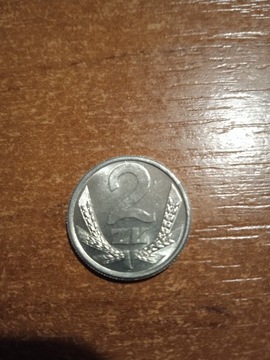 Moneta 2 złote z 1989 roku