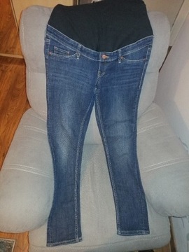 Spodnie jeansowe ciążowe rozmiar 42