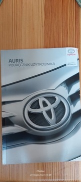 Podręcznik obsługi Toyota AURIS