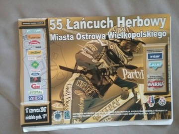 Program żużlowy 55 Łancuch Herbowy 2008 Ostrow