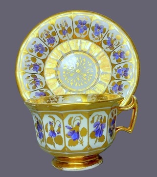 Filiżanka Biedermeier Furstenberg 1820-60 