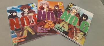 Manga NO.6, tom 1, 2, 3