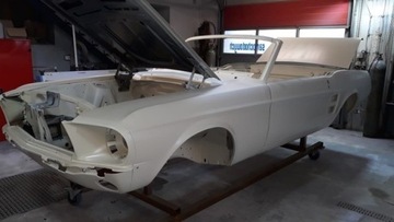 projekt Mustanga 1967 cabrio do wykończenia
