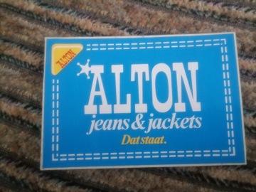 Naklejka Vlepka Alton Jeans