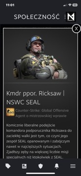 Kmdr ppor. Ricksaw | NSWC SEAL