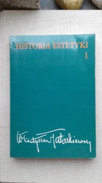 Historia estetyki Tom 1 