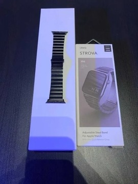 Bransoleta stalowa STROVA Uniq, pasek Apple Watch 