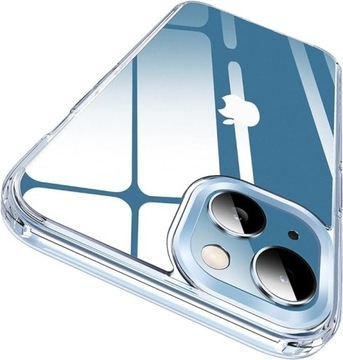 Etui iPhone 14 Plus 6,7" Krystalicznie przezroczyste na poziomie X-level 