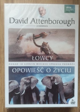 David Attenborough, Łowcy, Opowieść i życiu, DVD