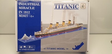 Klocki jak LEGO statek TITANIC 1878 szt