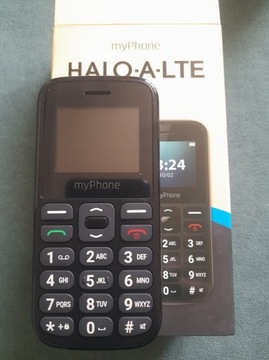 Telefon myPhone Halo - A - LTE - Nowy - Czarny