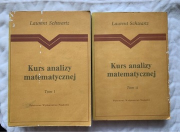 Kurs analizy matematycznej tom 1 i 2 Schwartz